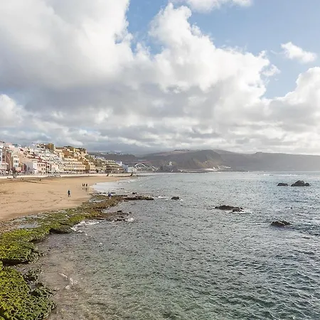 Flatguest Glass - Beach + Tv + Wifi Las Palmas / Gran Canaria